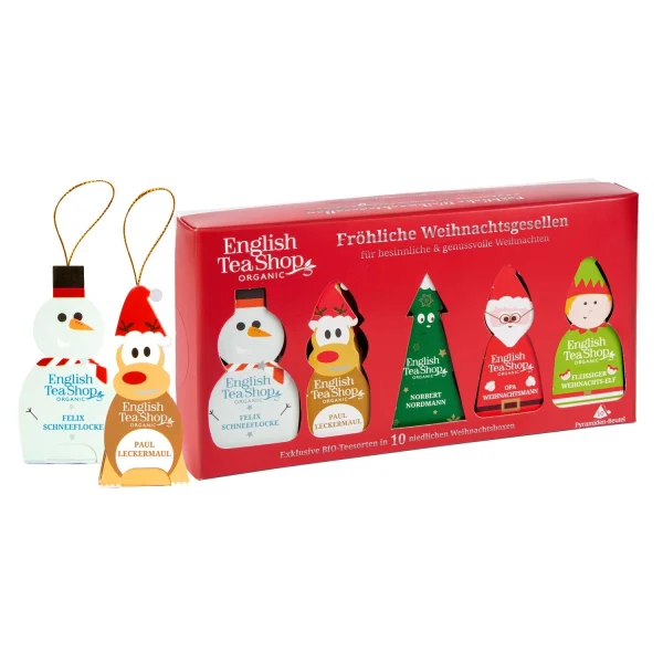 Set de Regalo de Té Orgánico, 10 Bolsas Piramidales