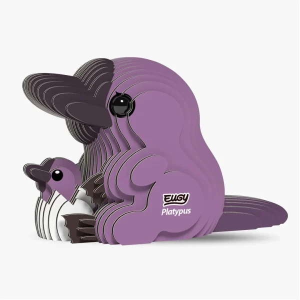 Alternative view of Eugy Asia - Oceania Eco-Friendly 3D Puzzle.