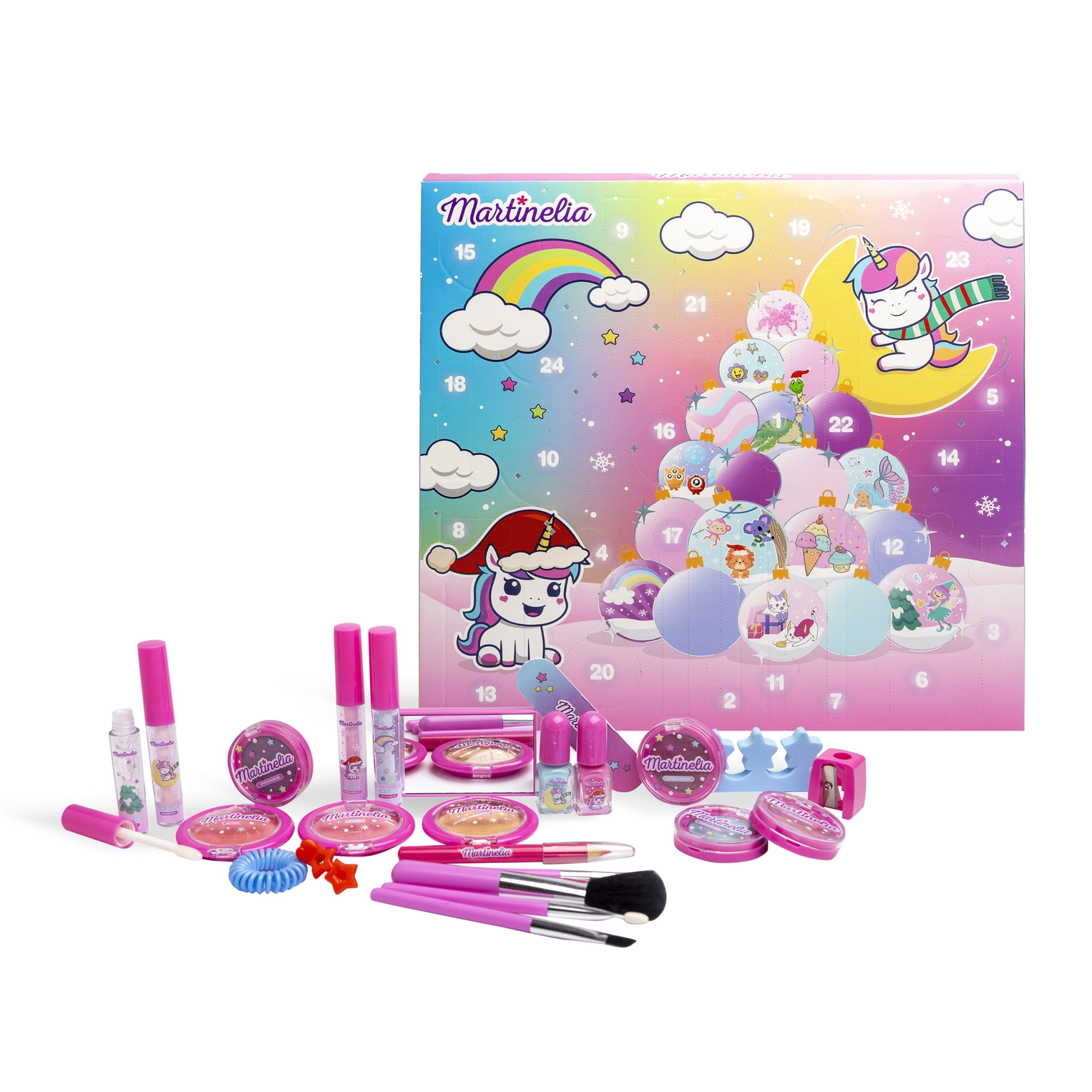 Calendario de Adviento Maquillaje y accesorios-Martinelia