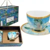 Juego de taza y plato - C. Monet - Mujer con paraguas