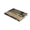 Vista en ángulo que resalta el grosor y la calidad de la encuadernación del cuaderno de Klimt. Perfecto para escribir con comodidad y durabilidad asegurada.