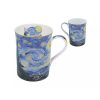 La taza muestra un diseño envolvente que captura la esencia del icónico cielo nocturno de Van Gogh. Su forma ergonómica y su calidad premium la convierten en una pieza única para el hogar o la oficina.