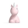 La lámpara de noche Dthink en forma de unicornio rosa es una opción encantadora para iluminar la habitación de los niños. Hecha de silicona segura y suave, emite una luz cálida que cambia de color, creando una atmósfera mágica y relajante. Ideal para darles un toque de fantasía y tranquilidad a los espacios infantiles.