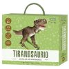Sumérgete en la era de los dinosaurios con este emocionante kit de Sassi. Contiene un libro de 32 páginas con datos interesantes sobre el temible Tiranosaurio Rex y un modelo 3D de 53 piezas para montar. Perfecto para jóvenes paleontólogos de 6 años o más.