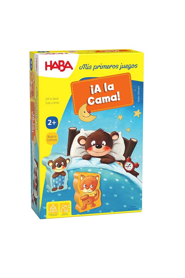 ¡Es la hora de dormir! En este divertido juego de clasificación y memoria, los pequeños ayudarán a los animalitos a prepararse para ir a la cama encontrando sus objetos favoritos. Con piezas de madera de gran tamaño, perfecto para manos pequeñas. Edad recomendada: 2+ años.