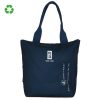 Bolsa tote en color azul marino con diseño inspirado en el concepto japonés 