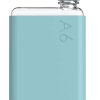 Un diseño innovador en color sea mist. La Memobottle A6 con funda de silicona es perfecta para quienes buscan una opción compacta y elegante con capacidad de 375 ml.