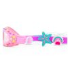 Con adornos de estrella de mar y concha marina en la correa, estas gafas son un sueño para cualquier pequeña sirena. Combinación de colores rosa, turquesa y violeta.
