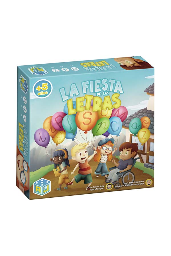 Juego ideal para niños y niñas a partir de 5 años. Aprende a formar palabras de forma divertida y colaborativa.