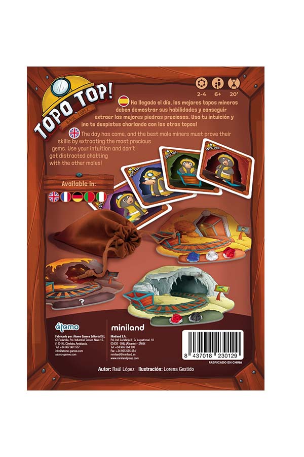 Usa tu intuición para sacar las mejores gemas sin distraerte. ¿Podrás con los demás topos?