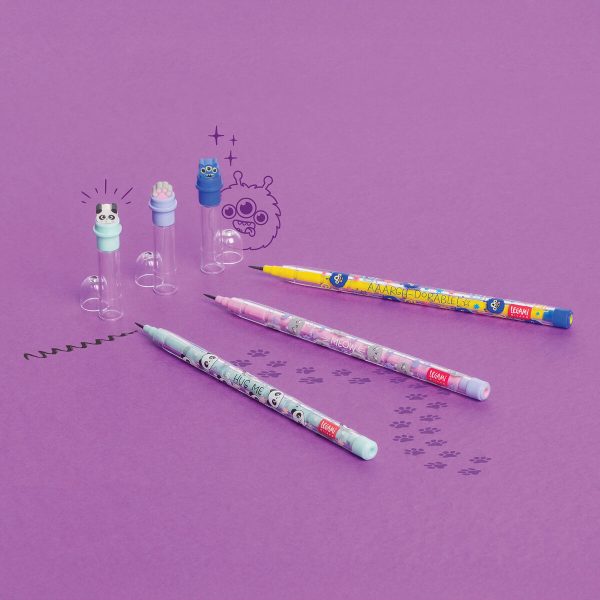 Portaminas Apilable con Goma -Legami