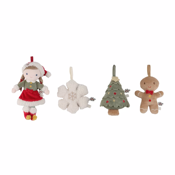 Adornos de peluche para árbol de Navidad – Little Dutch