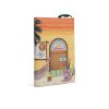 Libreta con ilustración veraniega inspirada en la playa, con tonos cálidos y detalles tropicales. Perfecta para amantes del estilo fresco y relajado.