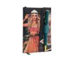 Libreta con ilustración elegante inspirada en Italia, con figura femenina y detalles urbanos. Incluye bolígrafo a juego para un conjunto completo y sofisticado.