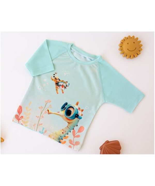 Alternative view of Camiseta con protección solar -Kiokids