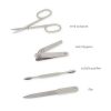 Herramientas kit manicura Legami acero inoxidable
