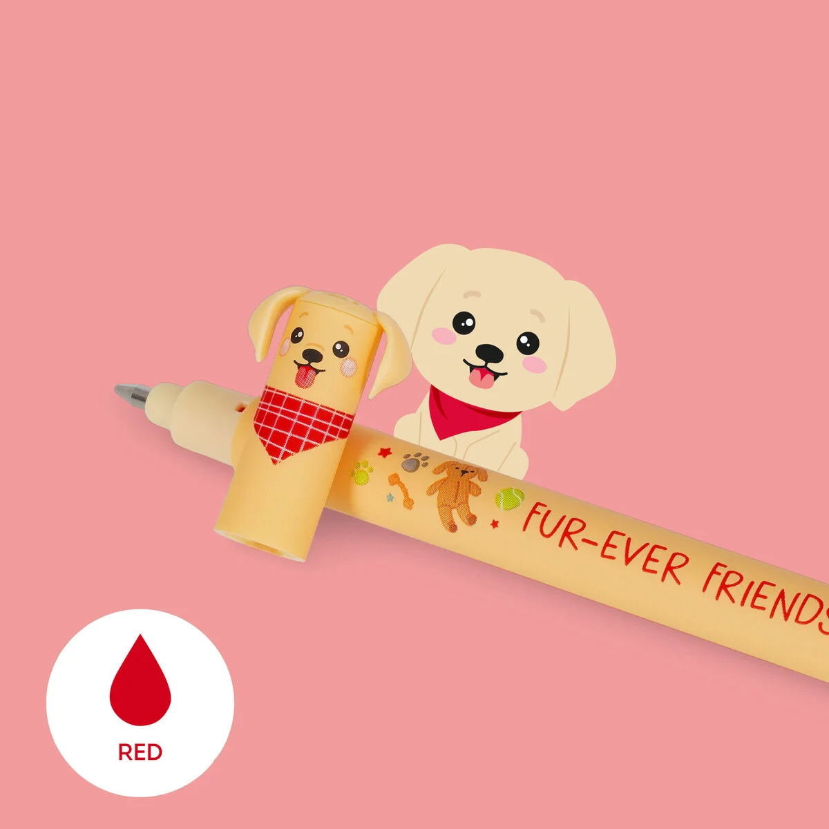 3 Bolígrafos de Gel Fur-ever Friends-Legami - Imagen 4