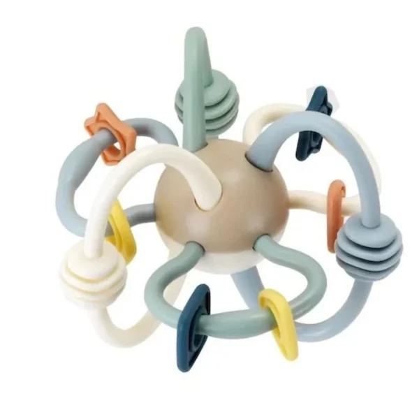 Alternative view of Sonajero Mordedor Rattle -Infantino