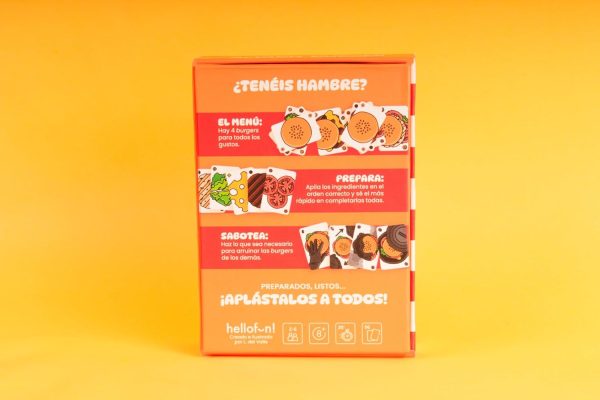 Alternative view of Juego Smash Burger- Hellofun! - +8