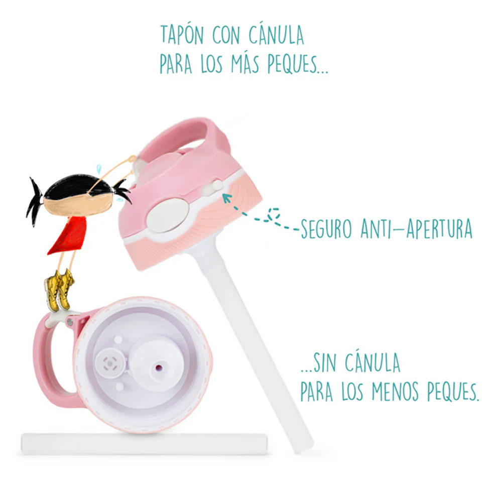 Botella térmica infantil Let Me Be - Pepita Viajera - Imagen 4