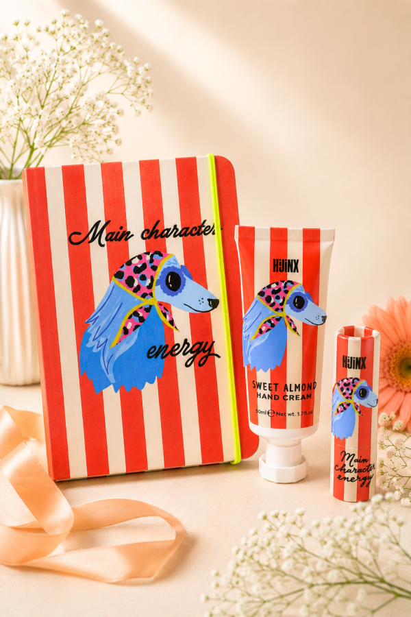 Pack Regalo Libreta + Crema de manos y Balsamo Labial - HIJINX