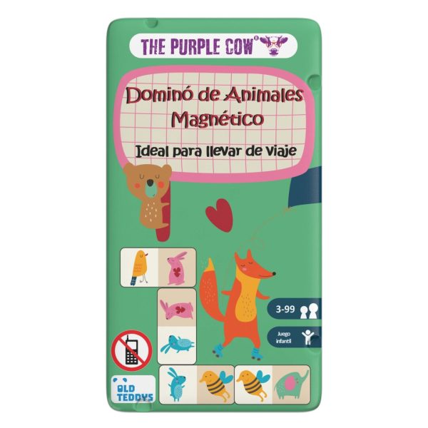 Juego Magnetico TO GO - Dominó de los Animales +3