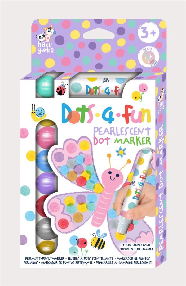 Rotuladores Nacarados Dot 4 Fun- AVENIR