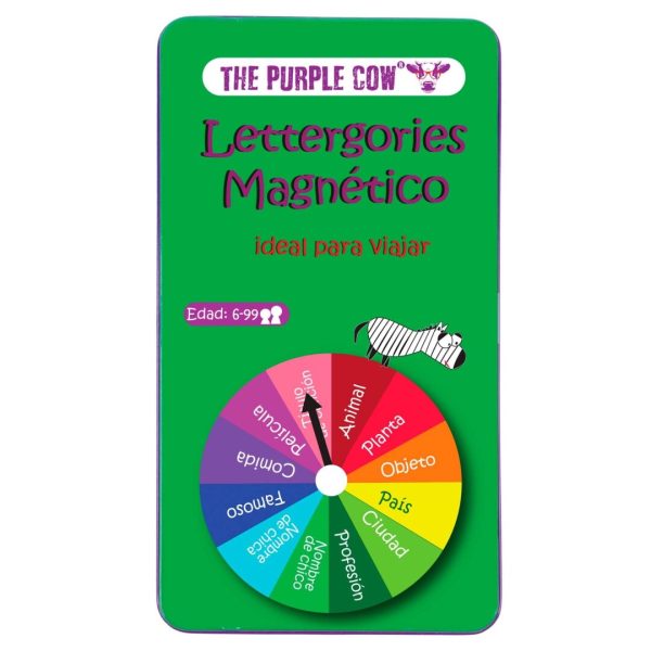 Juego Magnetico TO GO - Lettergories +6