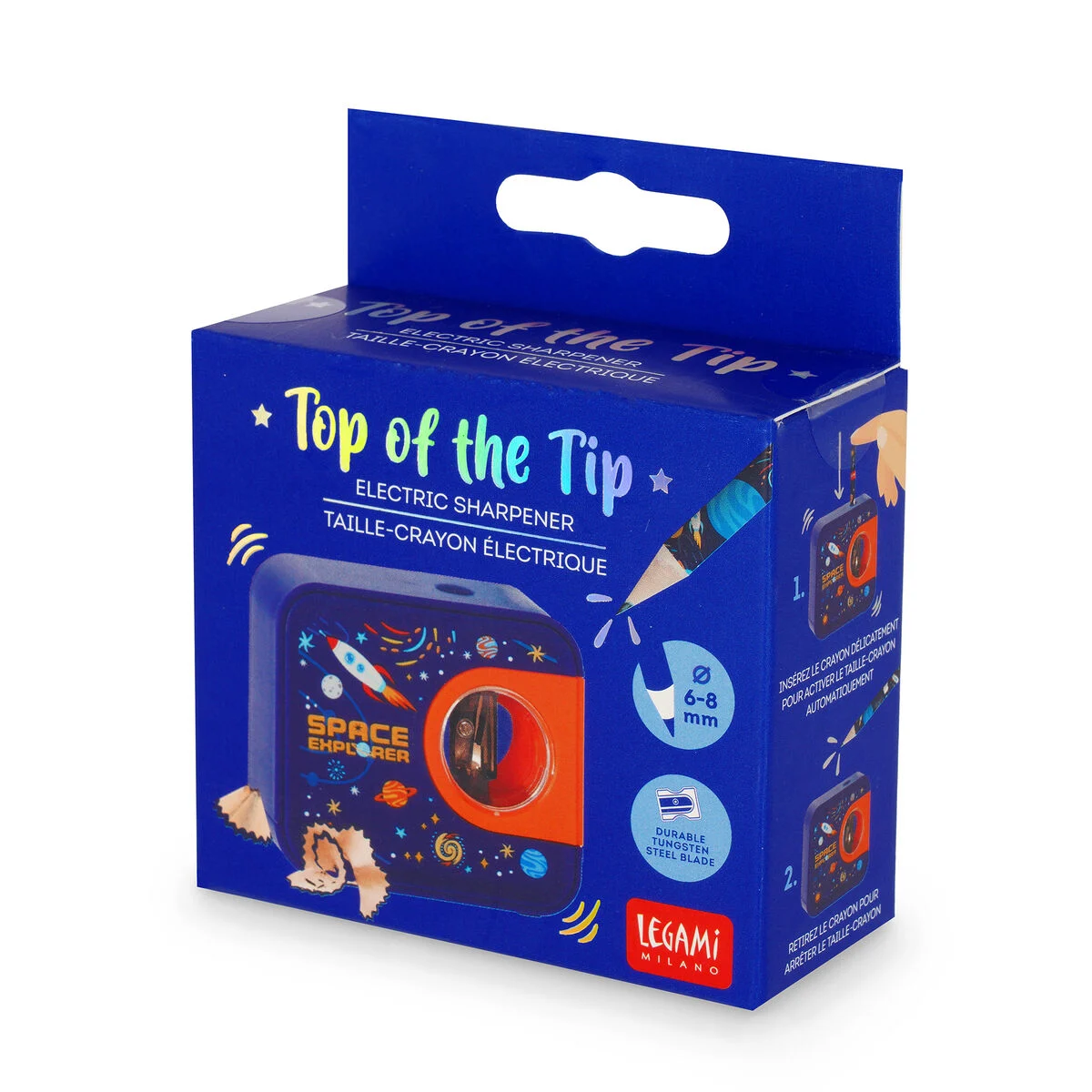 Sacapuntas Eléctrico - Top of the Tip - Legami - Imagen 2