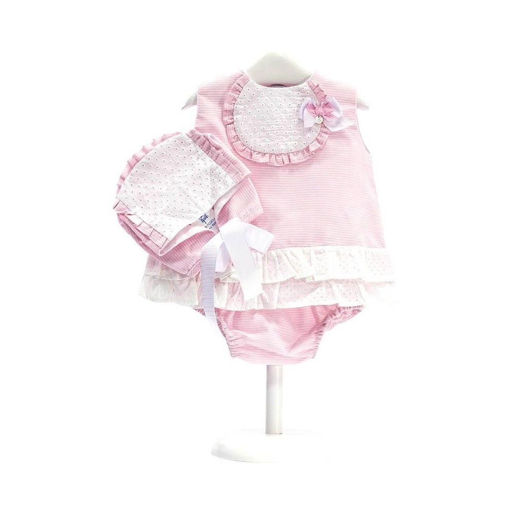 Conjunto Lucia con capota para Bebé Reborn