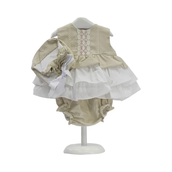 Conjunto Sahara con ranita para Bebé Reborn