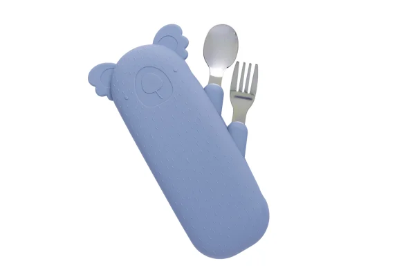 Alternative view of Juego de Cubiertos y Estuche Koala - The Cotton cloud