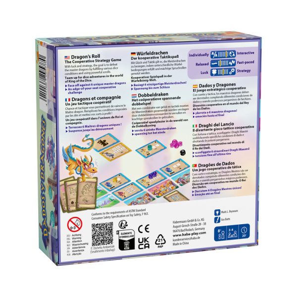 Alternative view of Juego Dados y Dragones - HABA +8