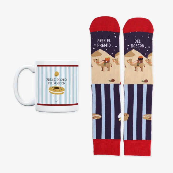 Kit Taza + Calcetínes Navidad -UO